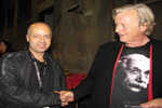 Foto con RUTGER HAUER, Direttore di `I'VE SEEN FILMS...` festival
